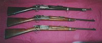 1899 Krag Carbine and Model 1899 Carbine altered for 
  knife bayonet and gun sling