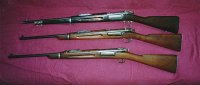 1899 Krag Carbine and Model 1899 Carbine altered for 
  knife bayonet and gun sling